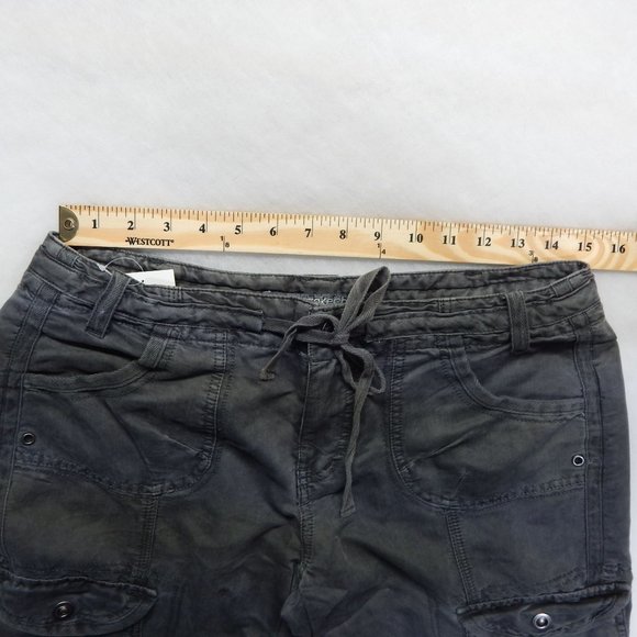 Anthropology Marrakech Women's Cargo Pants Relaxed Casual Gray Size 28 - Picture 6 of 9